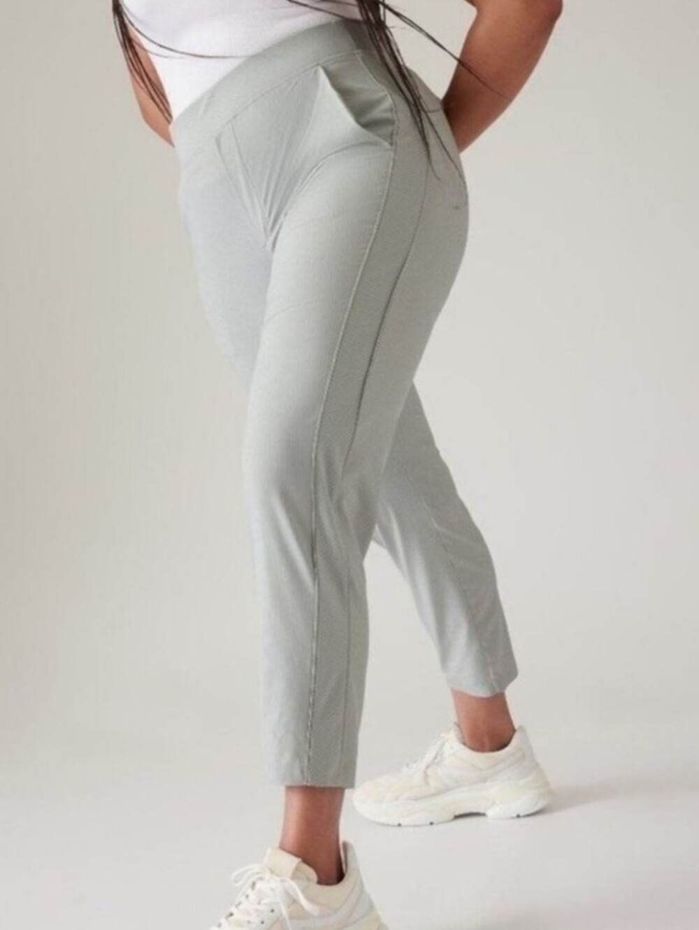 Athleta NWT Brooklyn Textured Ankle Pant